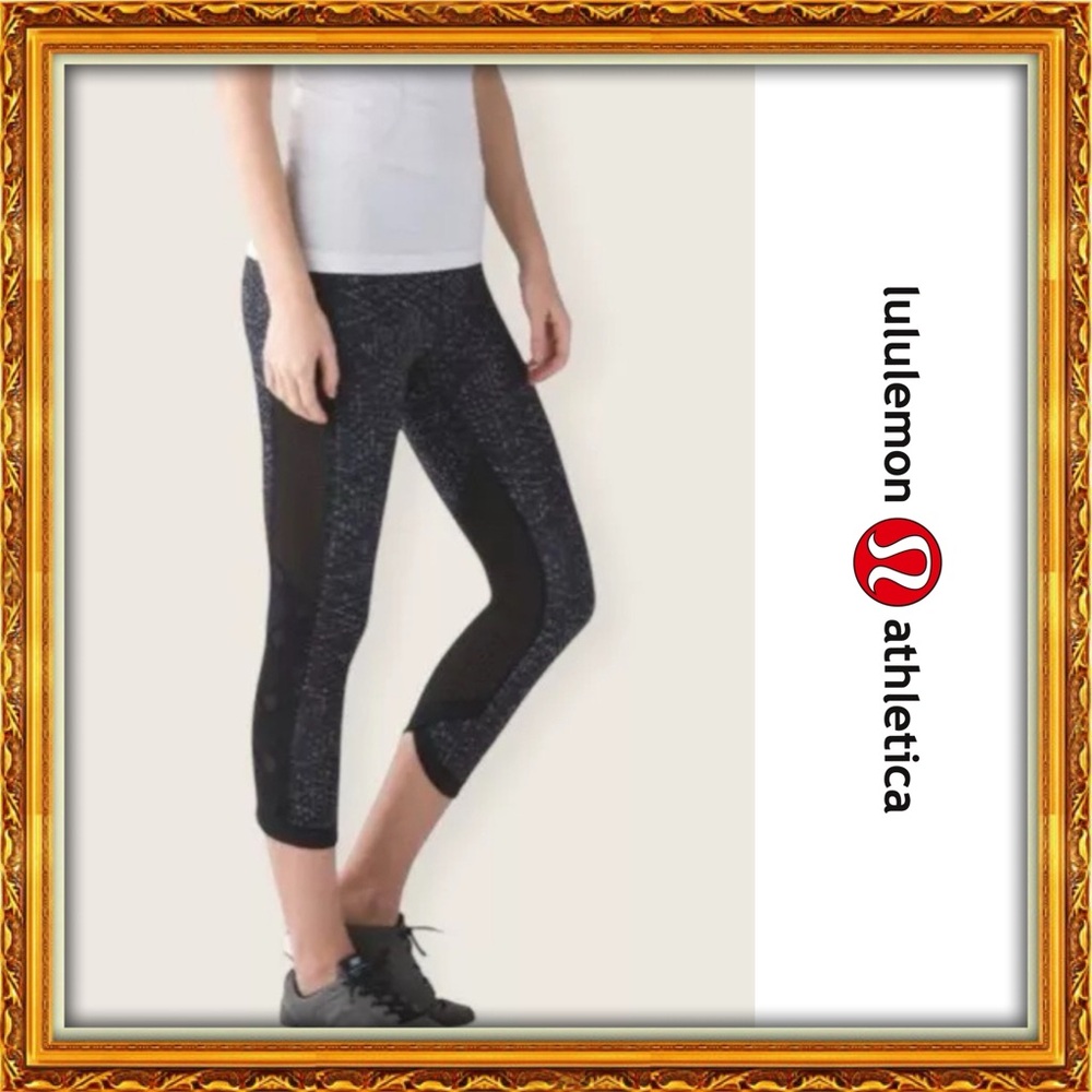 EUC | Lululemon Var-City Crop Leggings!!